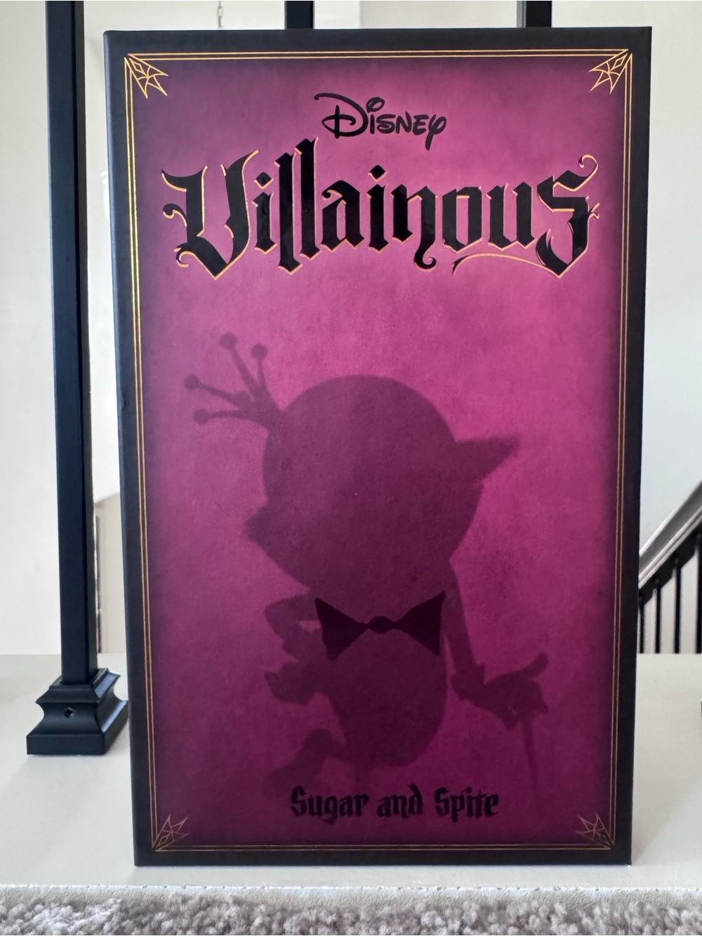 Ravensburger Disney Villainous Box Art — Plum and Pink Accents
